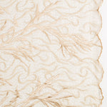 Tissu Dentelle Branches Doré - Ribes y Casals