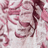 Tissu Dentelle Branches Rose Maquillage - Ribes y Casals
