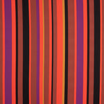 Georgette Imprimé Rayures Fuchsia - Ribes y Casals