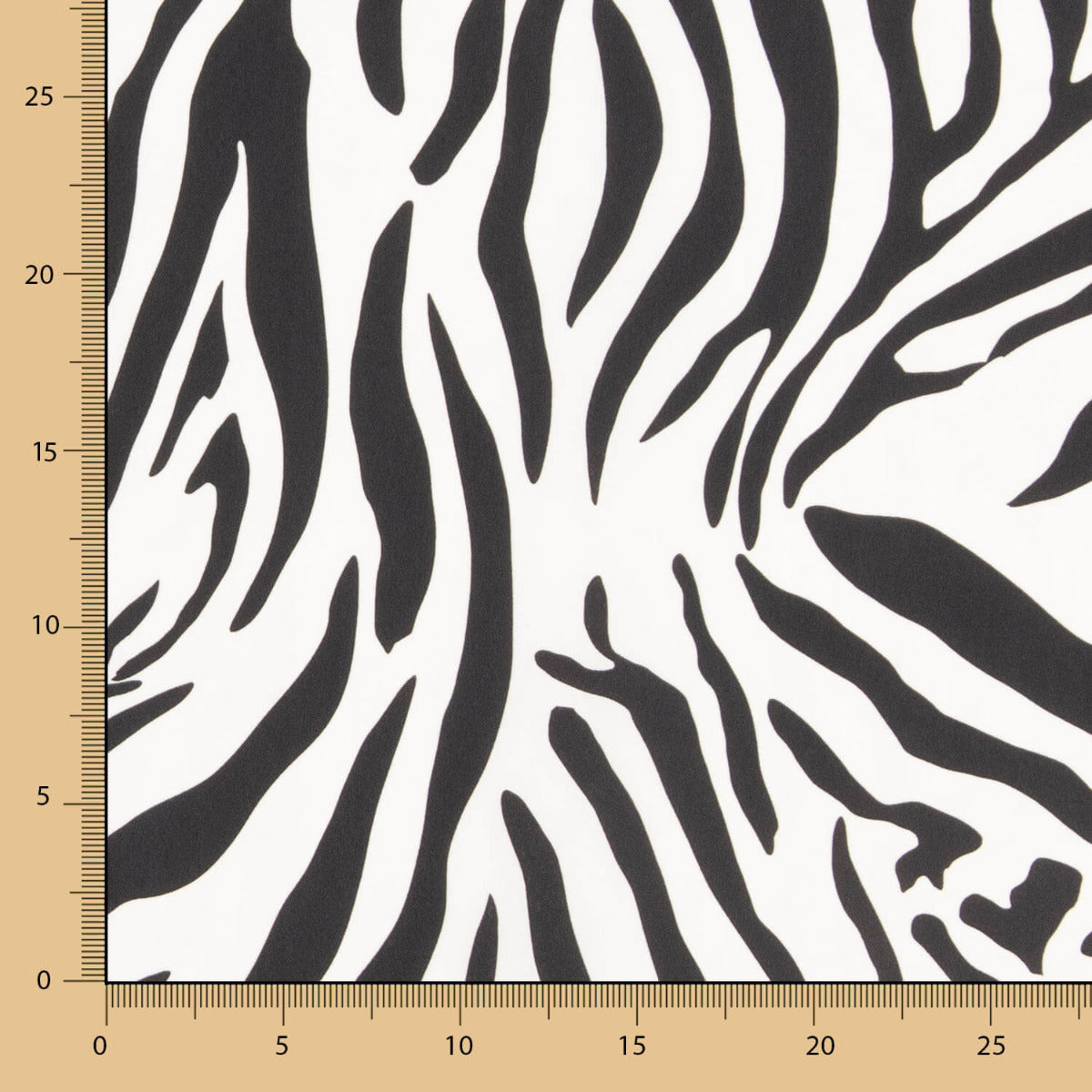 Crêpe Polyester Zèbre - Ribes y Casals