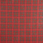 Mousseline polyester tartan rouge - Ribes y Casals