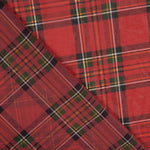 Mousseline polyester tartan rouge - Ribes y Casals