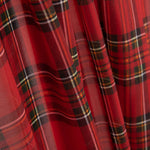 Mousseline polyester tartan rouge - Ribes y Casals