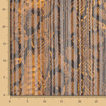 Gaze Lurex Serpent Marron - Ribes y Casals