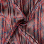 Serpent Gaze Lurex Grenat - Ribes y Casals