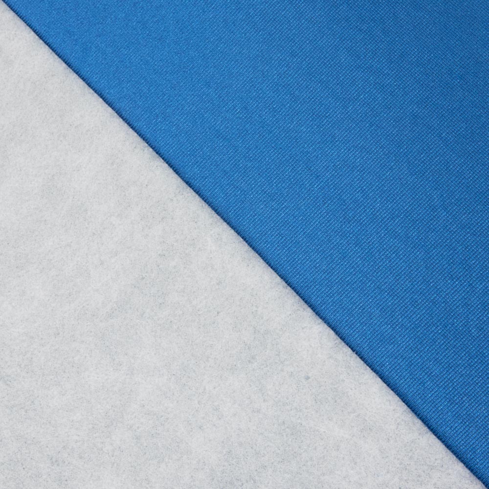 Tissu Foamé Satinette Bleu Électrique - Ribes y Casals