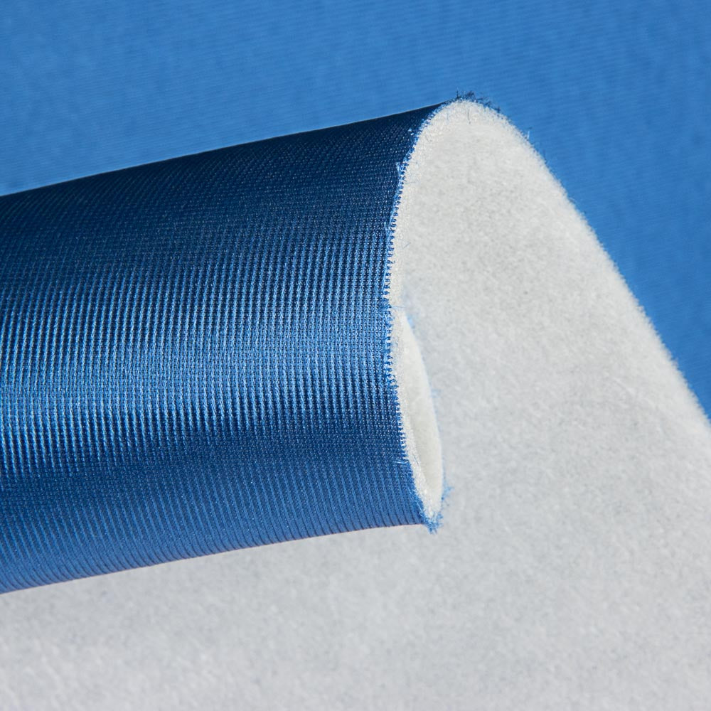 Tissu Foamé Satinette Bleu Électrique - Ribes y Casals