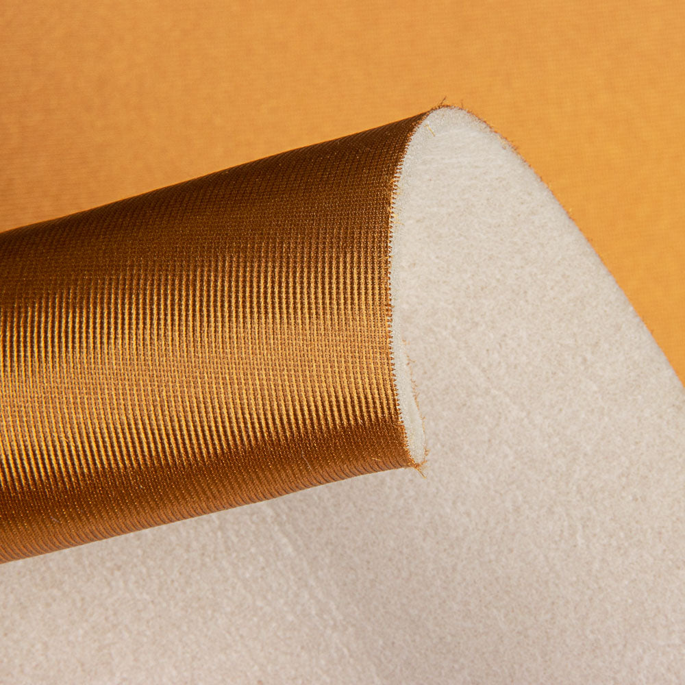 Tissu Foamé Satinette Caramel - Ribes y Casals