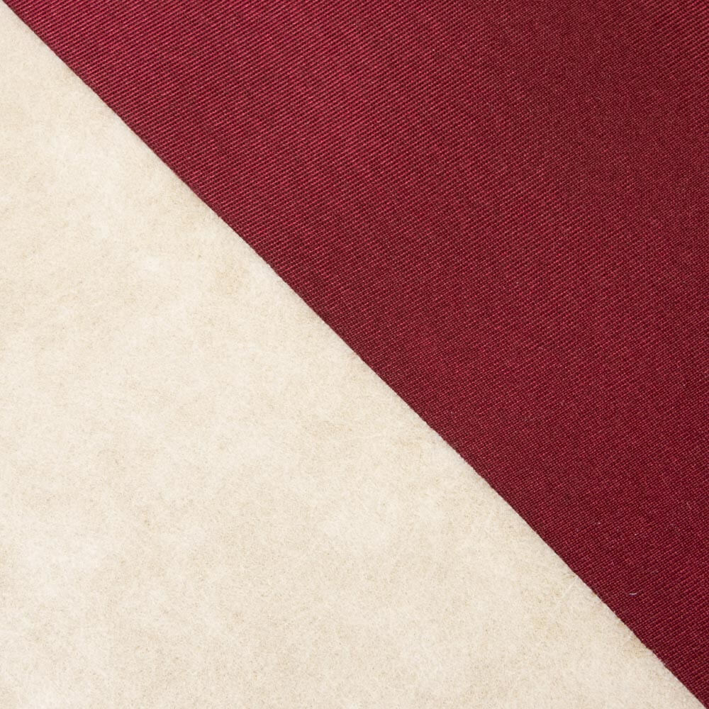 Tissu Foamé Satinette Rouge - Ribes y Casals