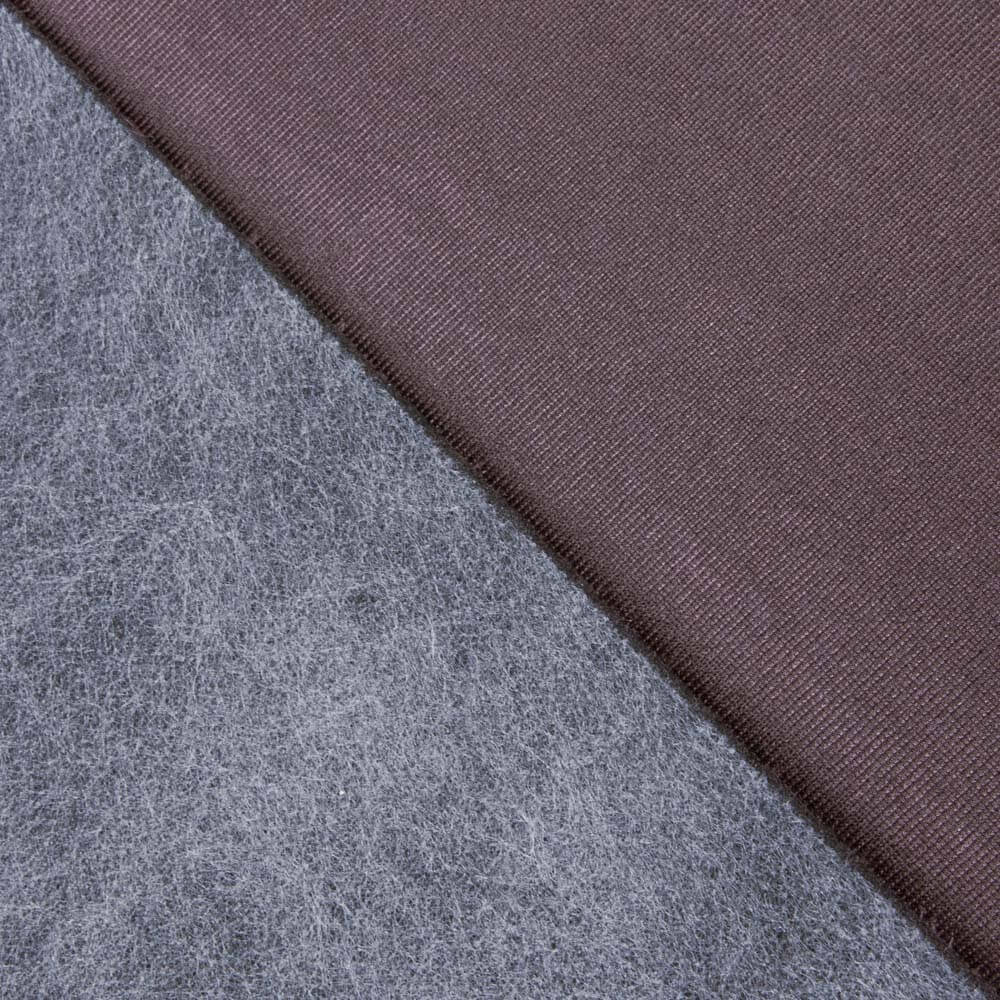 Tissu Foamé Satinette Marron - Ribes y Casals