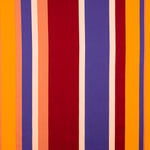 Maxi viscose à rayures bleues - Ribes y Casals