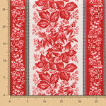 Patch Américain Bayadera Floral Rouge - Ribes y Casals