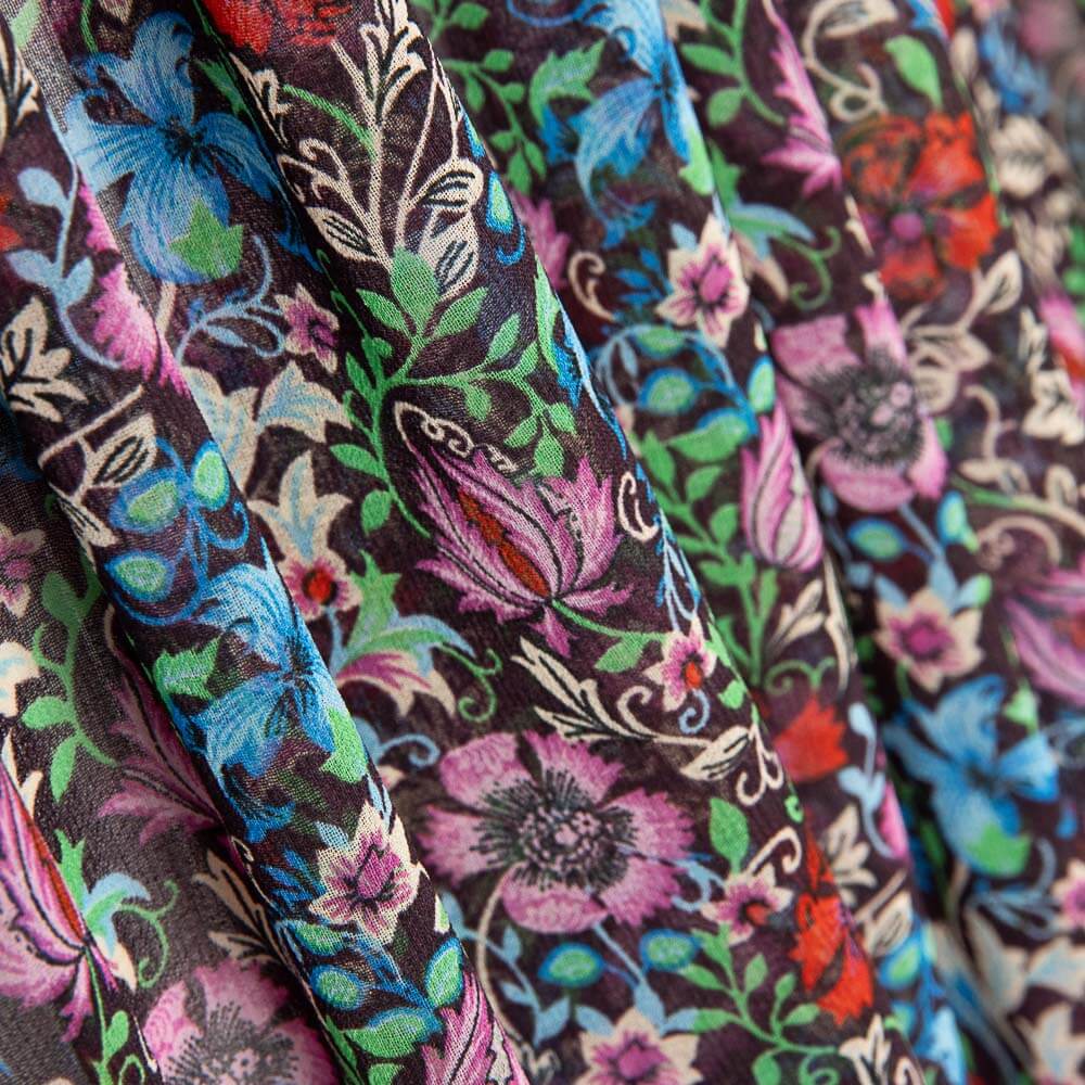 Gaze polyester Garden Explosion - Ribes y Casals