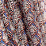 Gasa Lurex Abanico Azul - Ribes y Casals