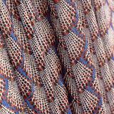 Gasa Lurex Abanico Azul - Ribes y Casals