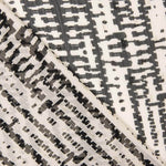 Gasa Lurex Étnico Negro - Ribes y Casals