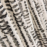 Gasa Lurex Étnico Negro - Ribes y Casals