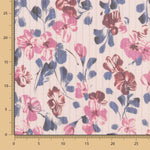 Gasa Lurex Flor Rosa Claro - Ribes y Casals