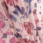 Gasa Lurex Flor Rosa Claro - Ribes y Casals