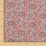 Gasa Lurex Flor Coral - Ribes y Casals