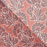 Gasa Lurex Flor Coral - Ribes y Casals