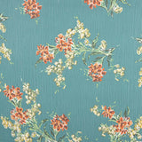 Gasa Poliéster Flor Verde Botella - Ribes y Casals