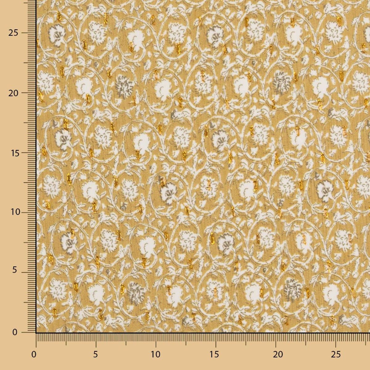 Gasa Lurex Flor Albero - Ribes y Casals