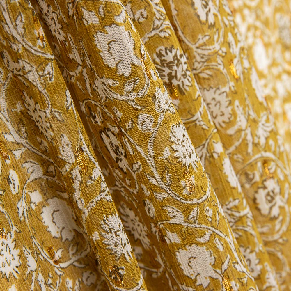 Gasa Lurex Flor Albero - Ribes y Casals