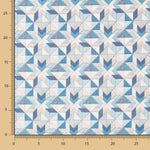 Coton Patchwork Étoile Bleu - Ribes y Casals