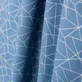 Popeline Pictogrammes Bleu Denim - Ribes y Casals