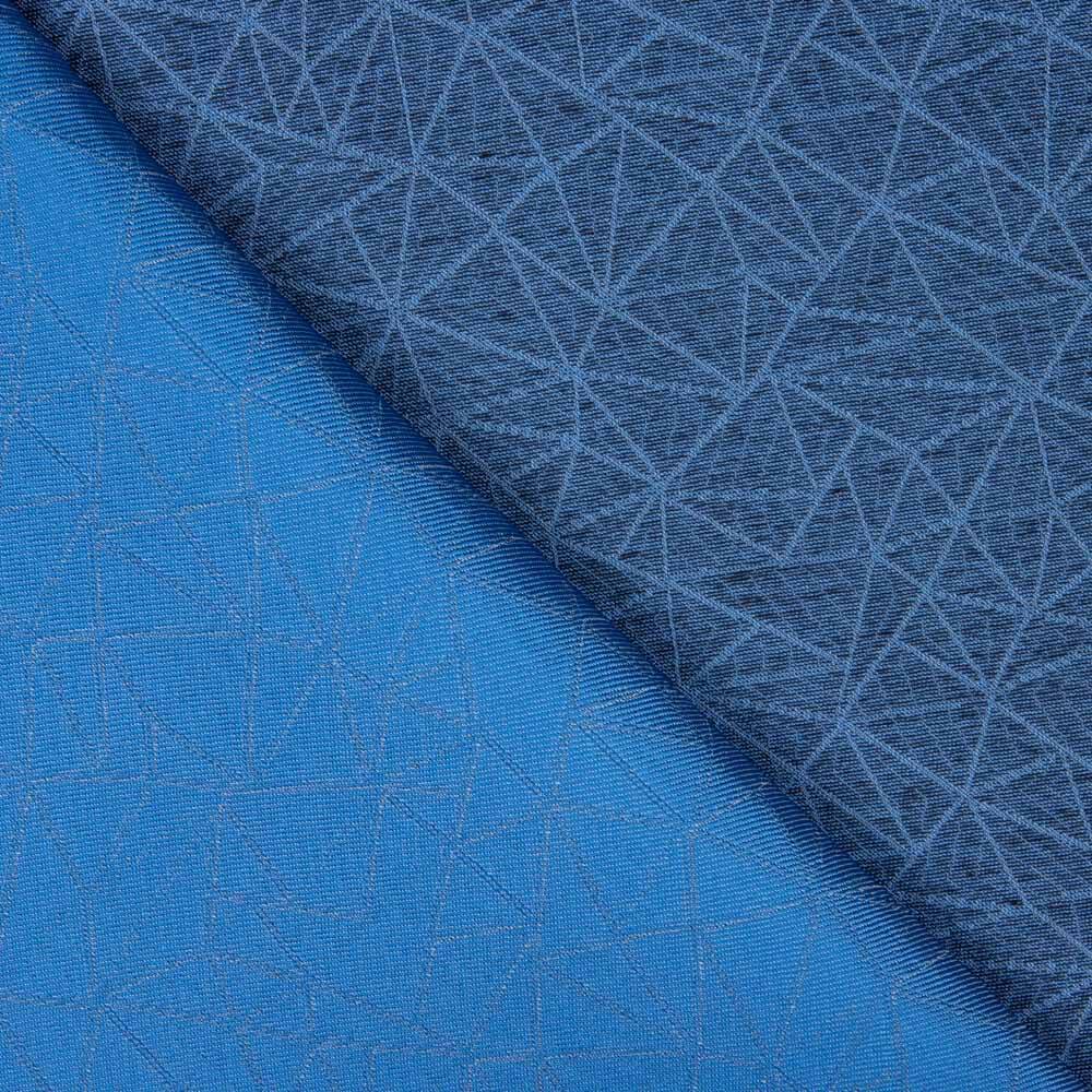 Jacquard Polyester Bleu - Ribes y Casals