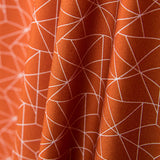 Popeline Pictogrammes Orange - Ribes y Casals