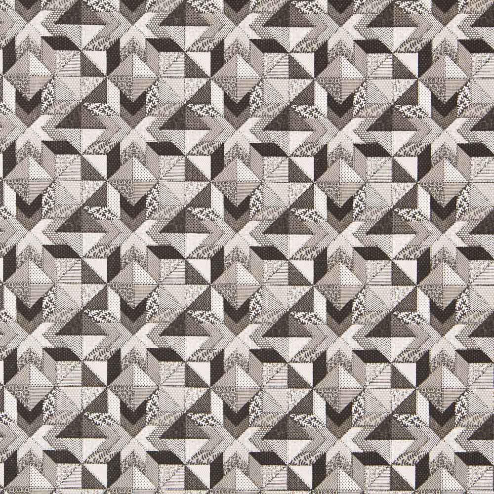 Coton Patchwork Étoile Noir - Ribes y Casals