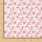 Coton Patchwork Étoile Rouge - Ribes y Casals