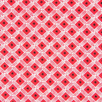 Patch Américain Géométrique Rouge - Ribes y Casals