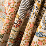Popeline Viscose Patch Beige - Ribes y Casals