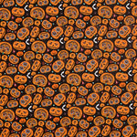 Popeline Oeko-Tex® Halloween Citrouille - Ribes y Casals