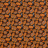 Popeline Oeko-Tex® Halloween Citrouille - Ribes y Casals