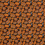 Retal Popelín Halloween Calabazas Oeko-Tex® 180x140 cm - Ribes y Casals