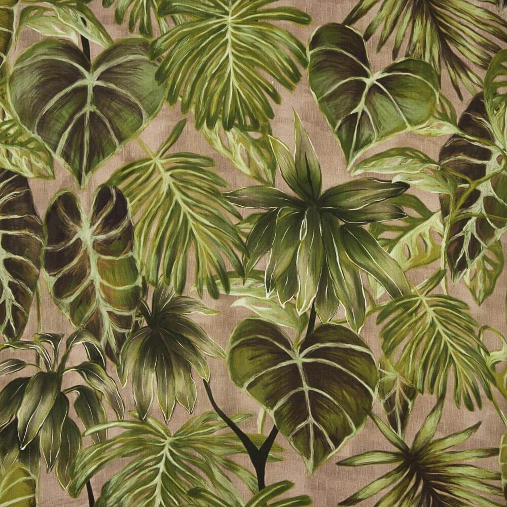 Tissu Viscose Vert Amazone - Ribes y Casals