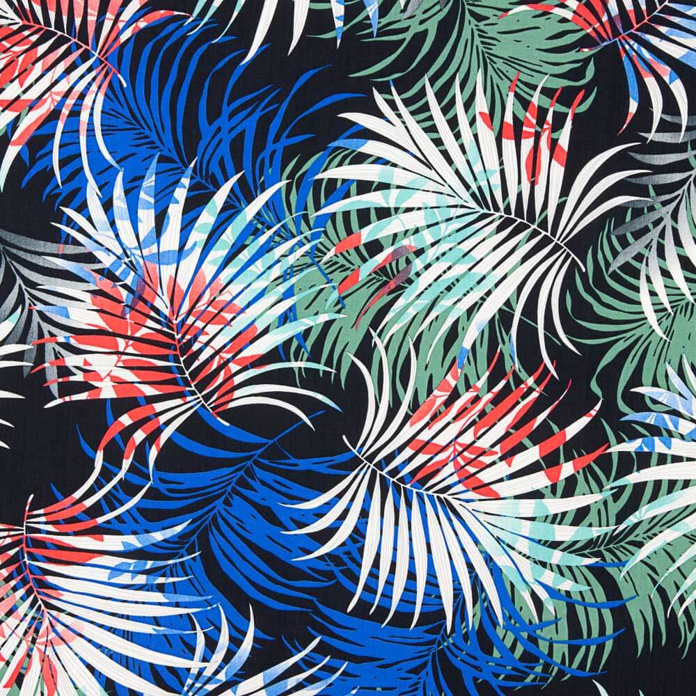 Viscose tropicale bleue - Ribes y Casals