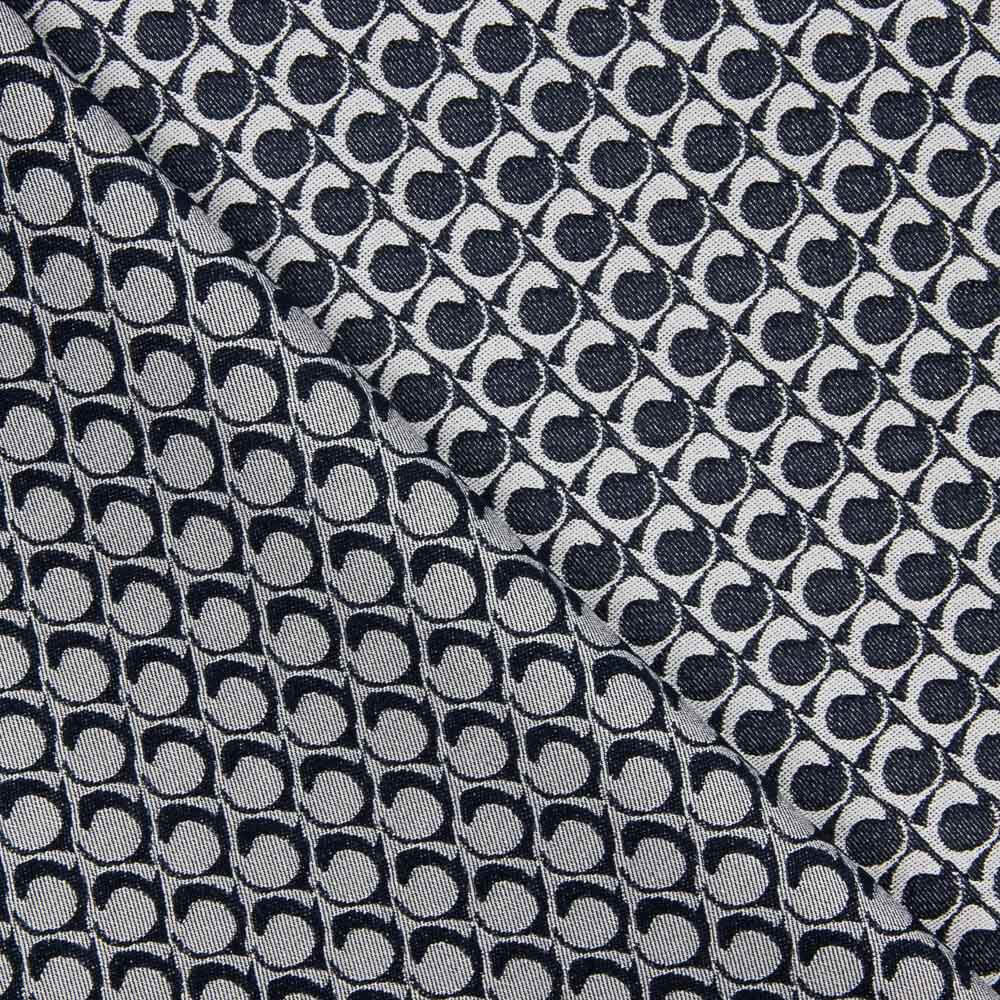 Icône Jacquard Élastique Bleu Marine - Ribes y Casals