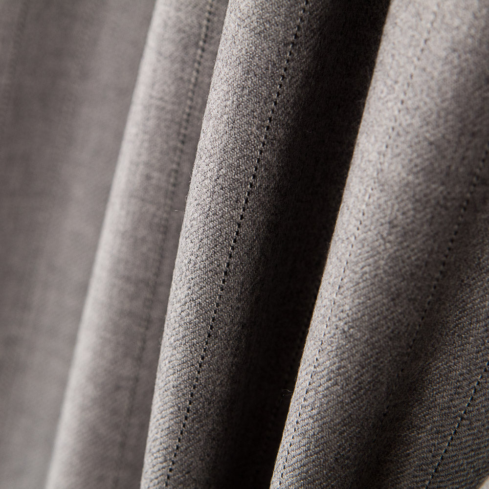 Tissu Flanelle Gris Rayures Diplomatiques - Ribes y Casals