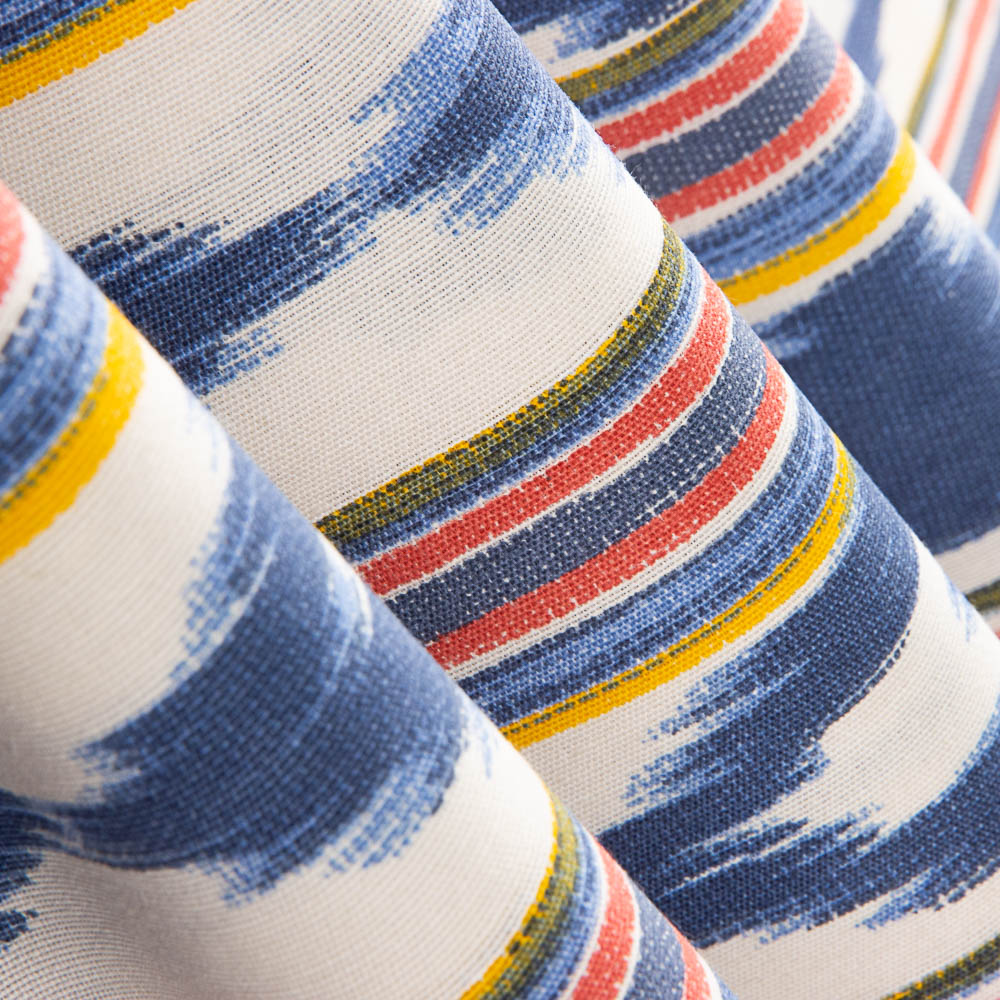 Toile de Majorque Tricolor Bleu - Ribes y Casals