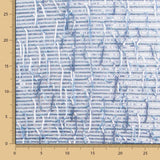 Tissu Paillettes Franges Bleu - Ribes y Casals