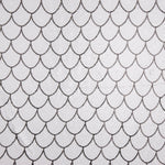 Tricot Écailles Paillettes Blanc - Ribes y Casals