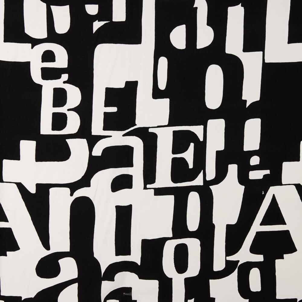 Viscose Maxi lettres - Ribes y Casals