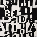 Viscose Maxi lettres - Ribes y Casals