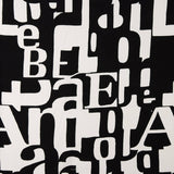 Viscose Maxi lettres - Ribes y Casals