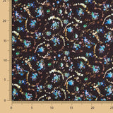 Tissu Liberty Barroque Noir - Ribes y Casals